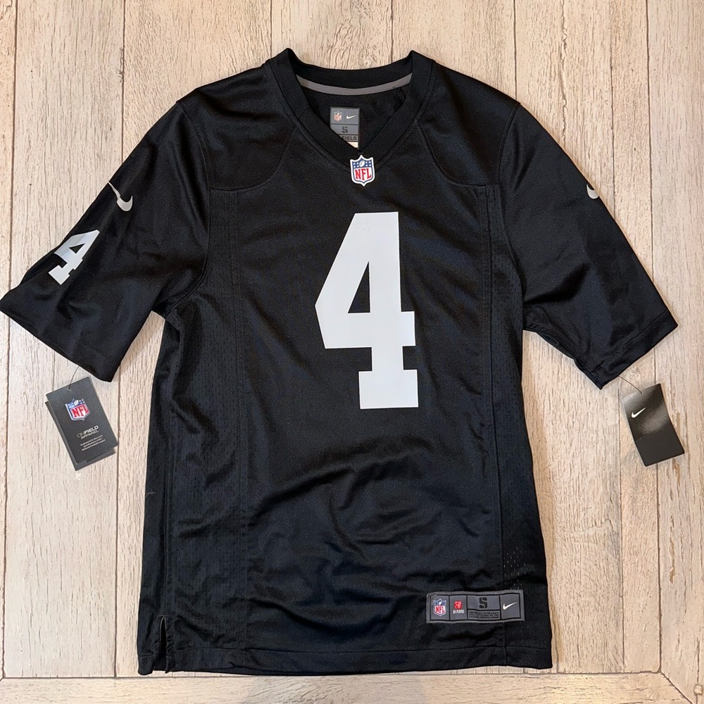 Vintage Derek Carr Las Vegas Raiders Jersey